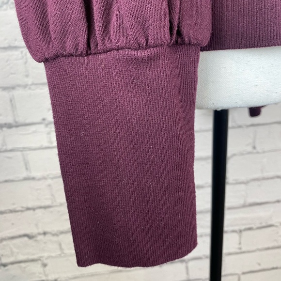 Lauren Ralph Lauren Purple Hoodie Sweatshirt size Large - Picture 11 of 12